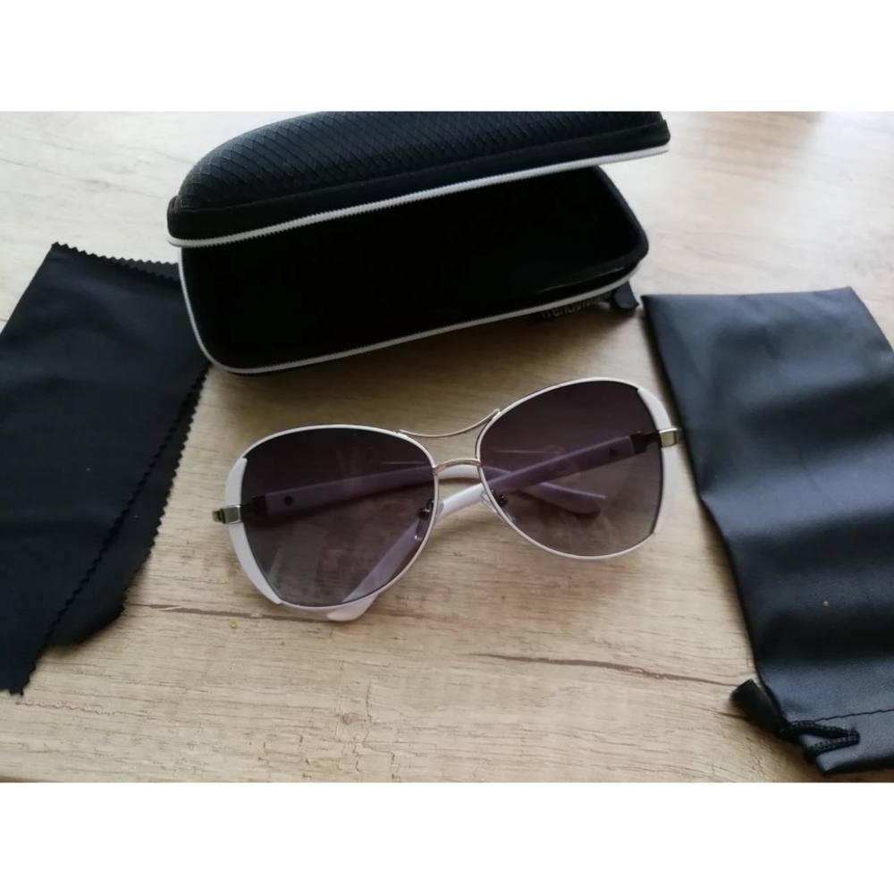 💗 White High Quality Fashion Sunglasses - Picture 5 of 5